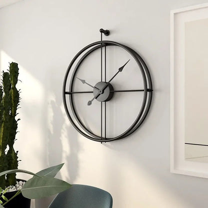 Orelo Round Metal Wall Clock Minimalist