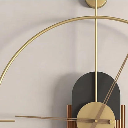 Aurel Round Metal Wall Clock Modern