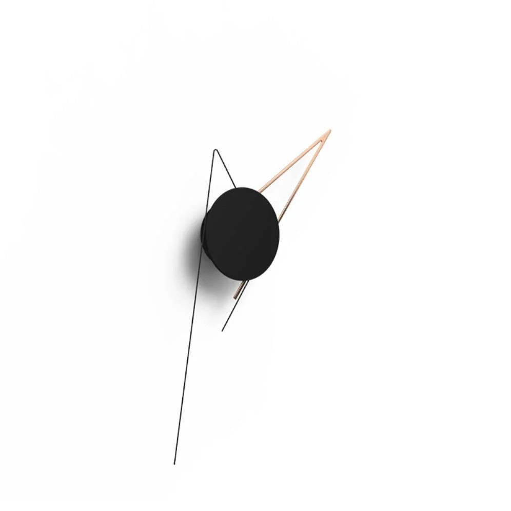 Vael Frameless Metal Wall Clock Minimalist