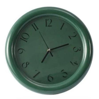 Sevo Round Modern Wall Clock Raised Numerals